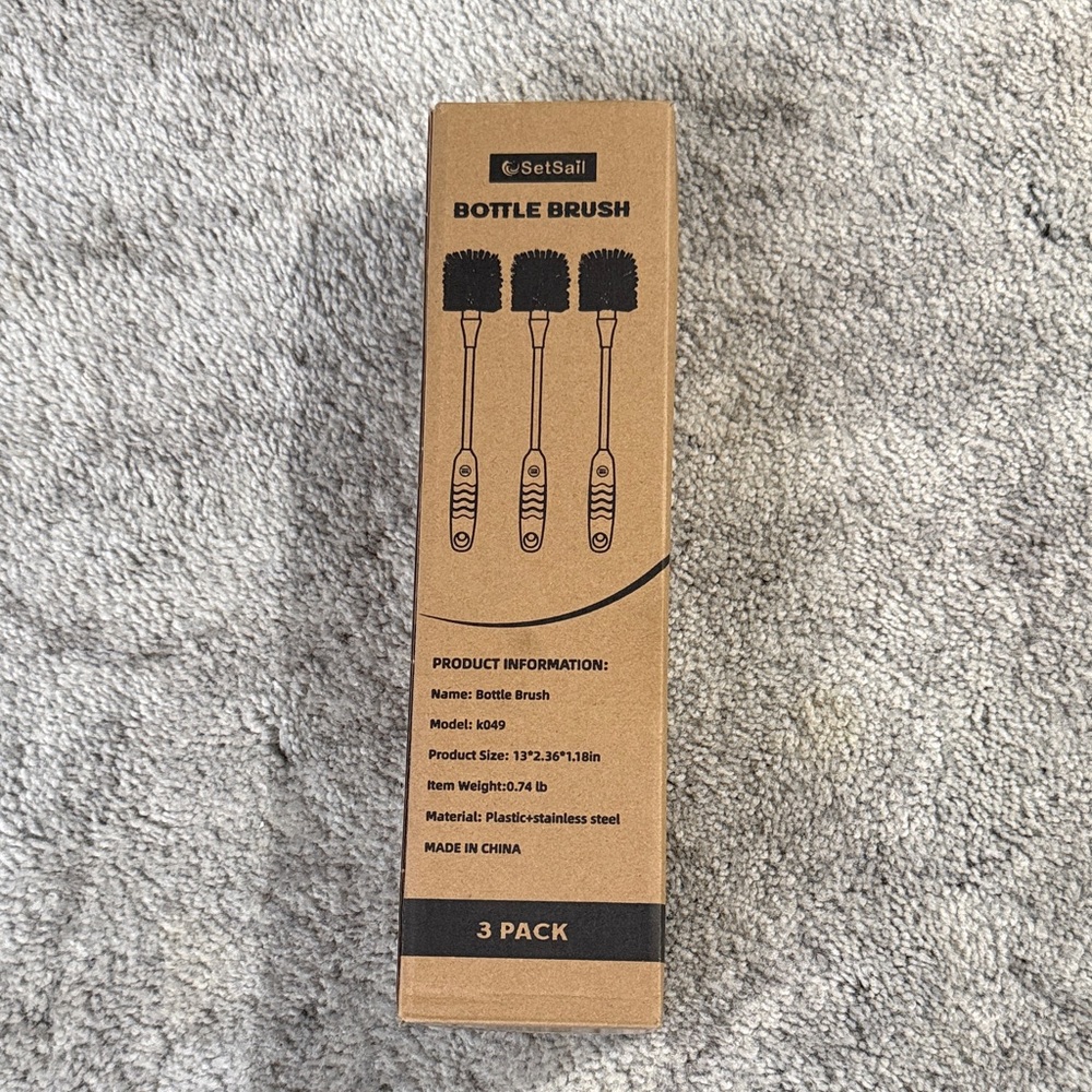 SetSail Bottle Brush 3 Pack